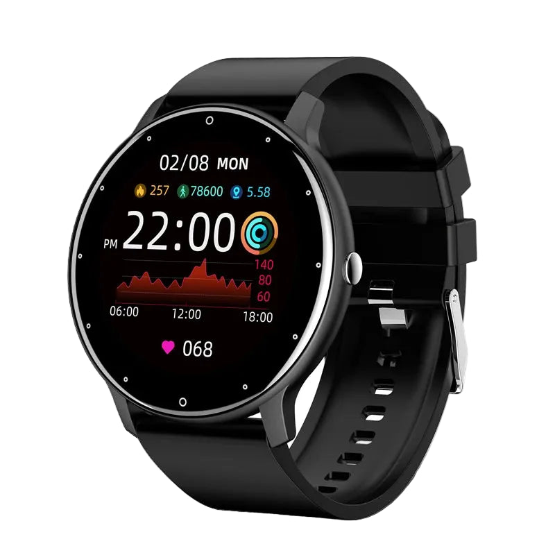 LIGE 2025 Smart Watch - IP67 Waterproof Bluetooth Fitness Watch for Android iOS