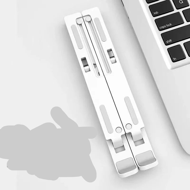 8 Gear Portable Foldable Laptop Stand - Adjustable Cooling Bracket Holder