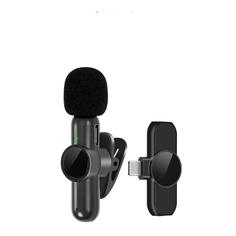 K9 Professional Wireless Lavalier Microphone - Type C iPhone for Live Broadcast