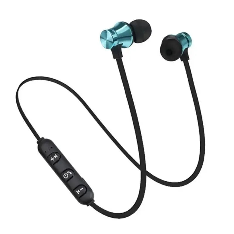 XT11 Wireless Magnetic Earphone - Bluetooth Neckband Sport Earbuds with Mic