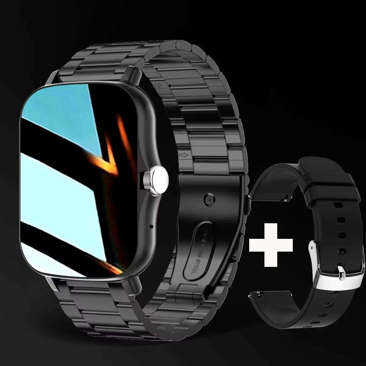 LAXASFIT 2025 Smart Watch - Full Touch Screen Bluetooth Call Fitness Watch Gift