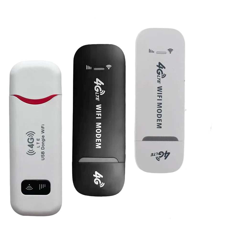4G LTE WiFi Router 150Mbps - Portable USB Modem Hotspot Dongle for Home & Office