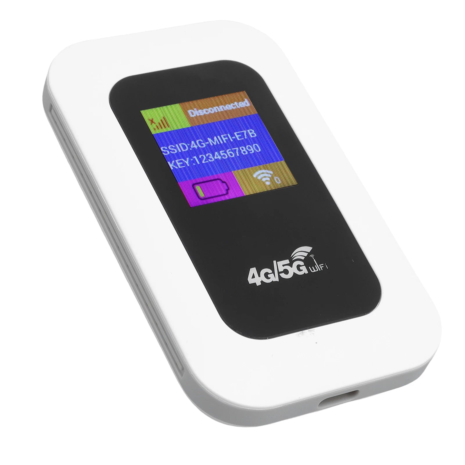 300Mbps High Speed 4G 5G WiFi Hotspot Device - Portable Wireless Router for Travel & Camping