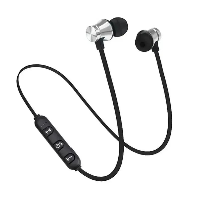 XT11 Wireless Magnetic Earphone - Bluetooth Neckband Sport Earbuds with Mic