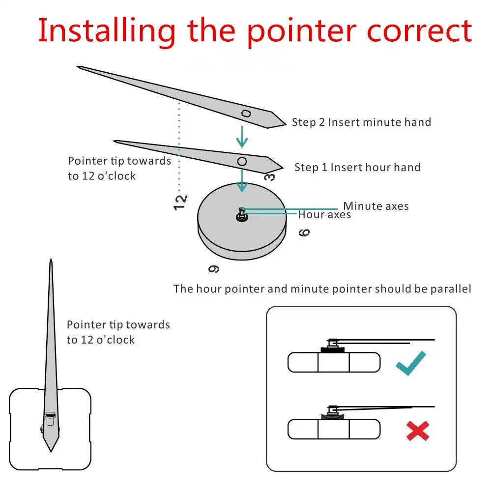 2D/3D Large Roman Numeral Wall Clock - Acrylic Mirror DIY Quartz Clock Stickers