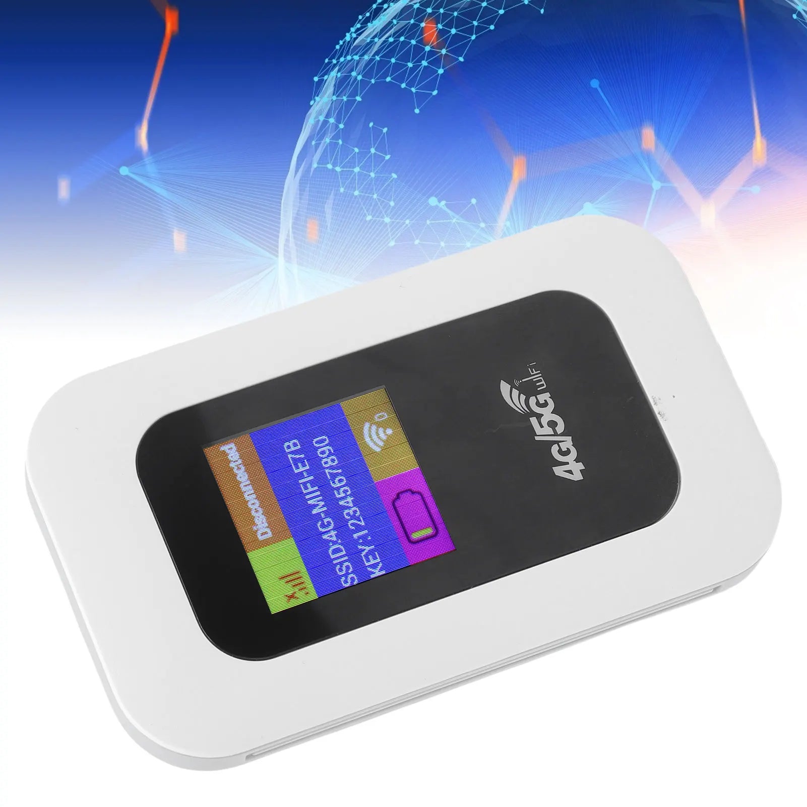 300Mbps High Speed 4G 5G WiFi Hotspot Device - Portable Wireless Router for Travel & Camping