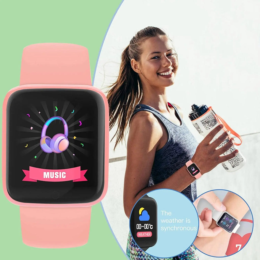 Y68 D20 Multifunctional Smart Watch - Bluetooth Music, Fitness Tracker & Sleep Monitor