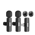 Wireless Lavalier Microphone - Mini Mic for iPhone Android Live Broadcast Gaming